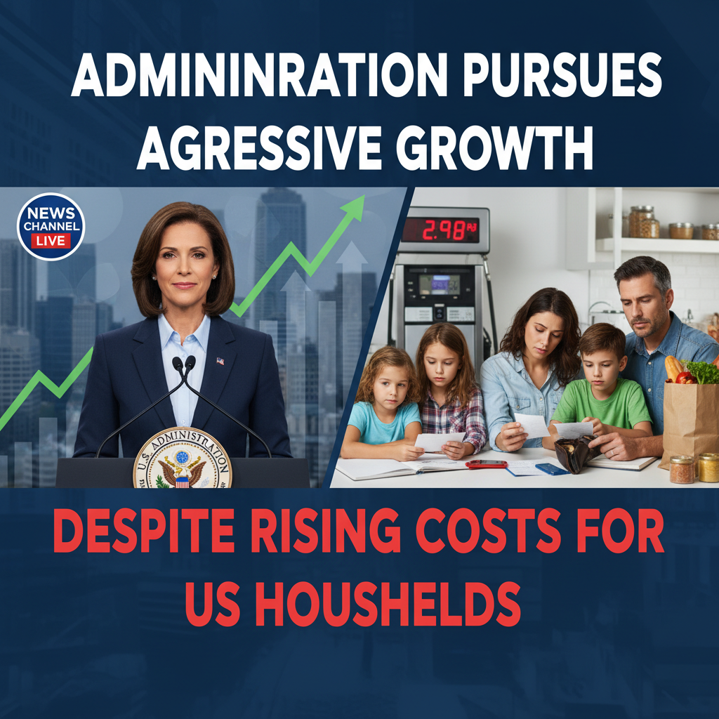 Administration Pursues Aggressive Growth Strategy Despite Rising Costs For US Households