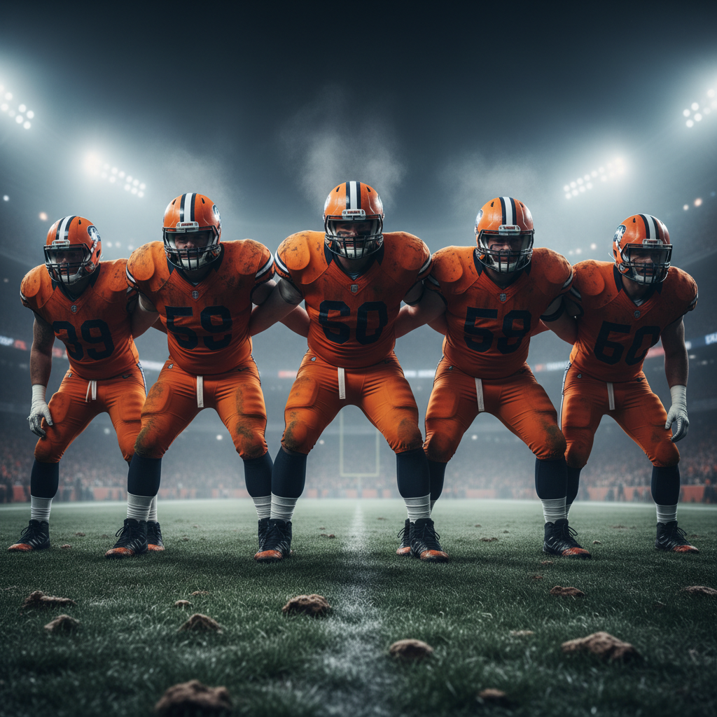 Broncos Historic Offensive Line Faces Ultimate Test Without Starter Bo Nix