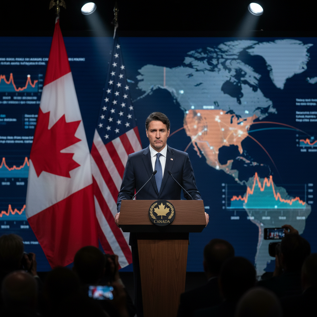 Canadian Prime Minister Defends Sovereignty After President Trump Claims Credit for Nation's Survival