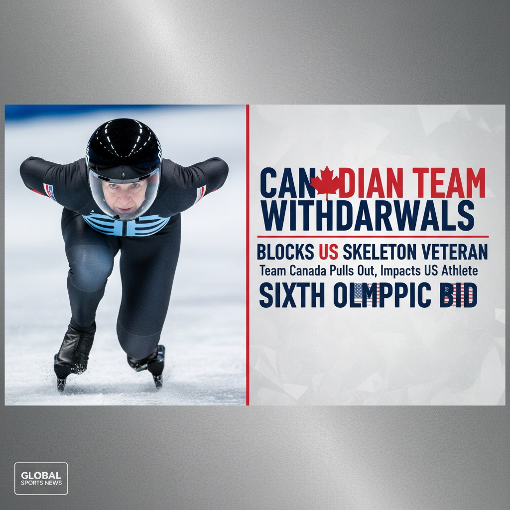 Canadian Team Withdrawals Block US Skeleton Veteran From Sixth Olympic Bid
