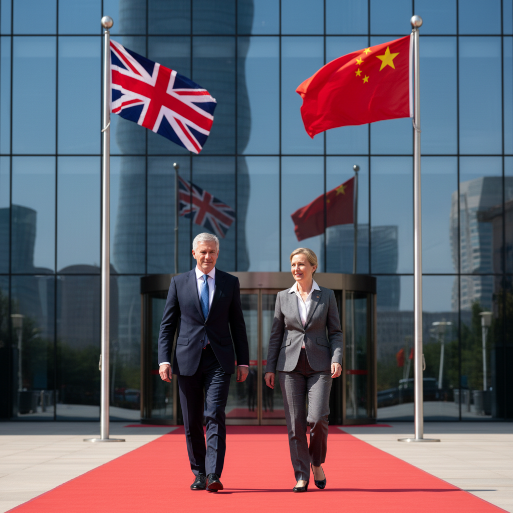 Chancellor Reeves Joins Prime Minister Starmer on High Stakes Trade Mission to Beijing