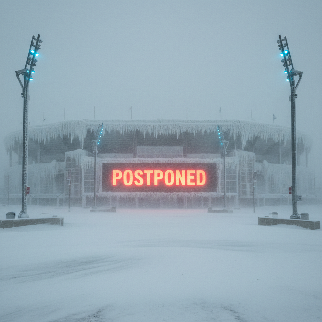 Dangerous Winter System Forces Massive Scheduling Overhauls Across Professional and College Sports