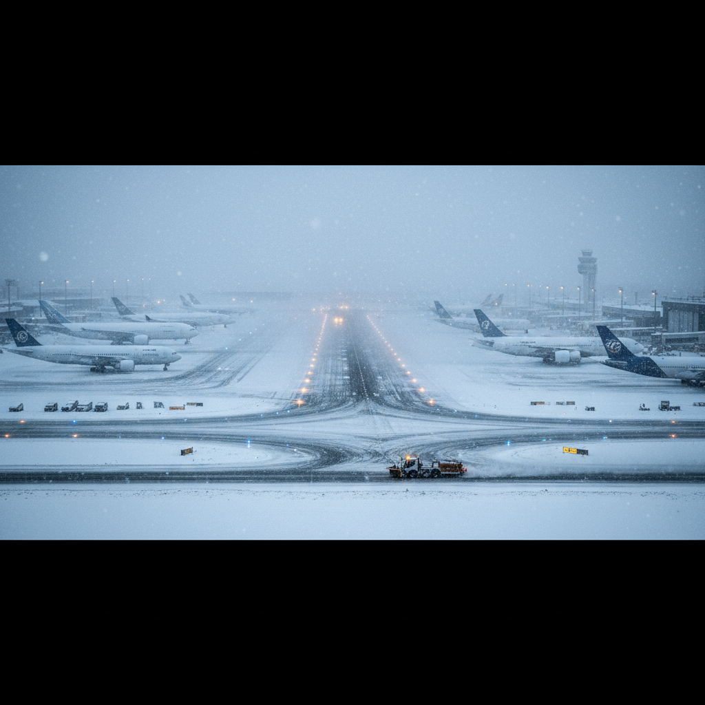 Delta Grounds Fleets at Major Hubs as Winter Storm Fern Intensifies