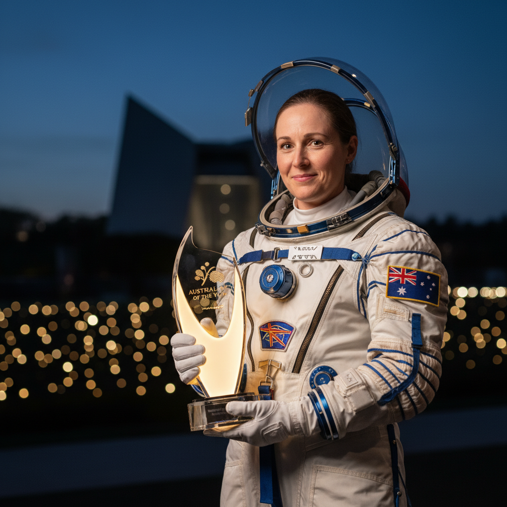Historic Astronaut Katherine Bennell,Pegg Wins 2026 Australian of the Year Award