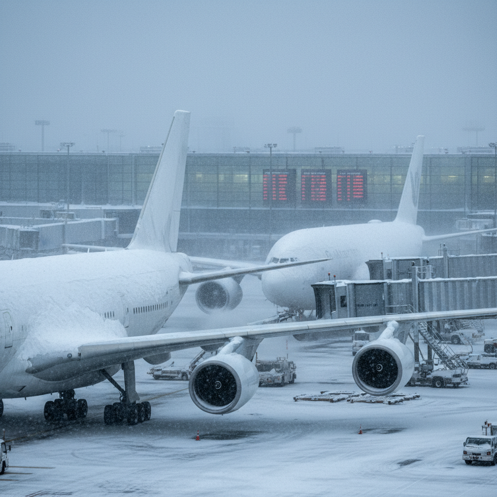 Historic Winter Storm Fern Paralyzes US Aviation with Record Flight Cancellations