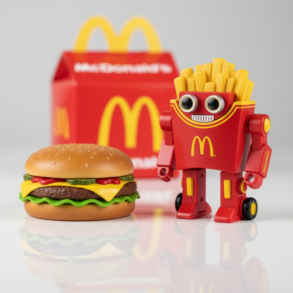 McDonald's Revives Iconic Changeables Robots for Nationwide Happy Meal Rollout