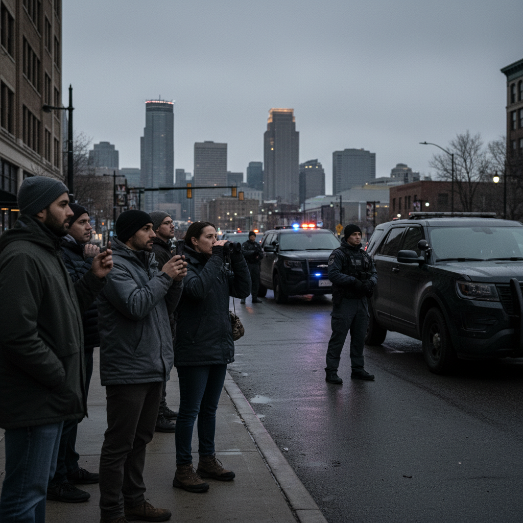 Minnesota Volunteers Track Federal Agents Amid Deadly Clashes and Operation Metro Surge