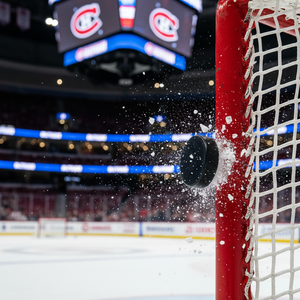 Montreal Canadiens Lead League in Goal Post Hits Despite Strong Scoring Record