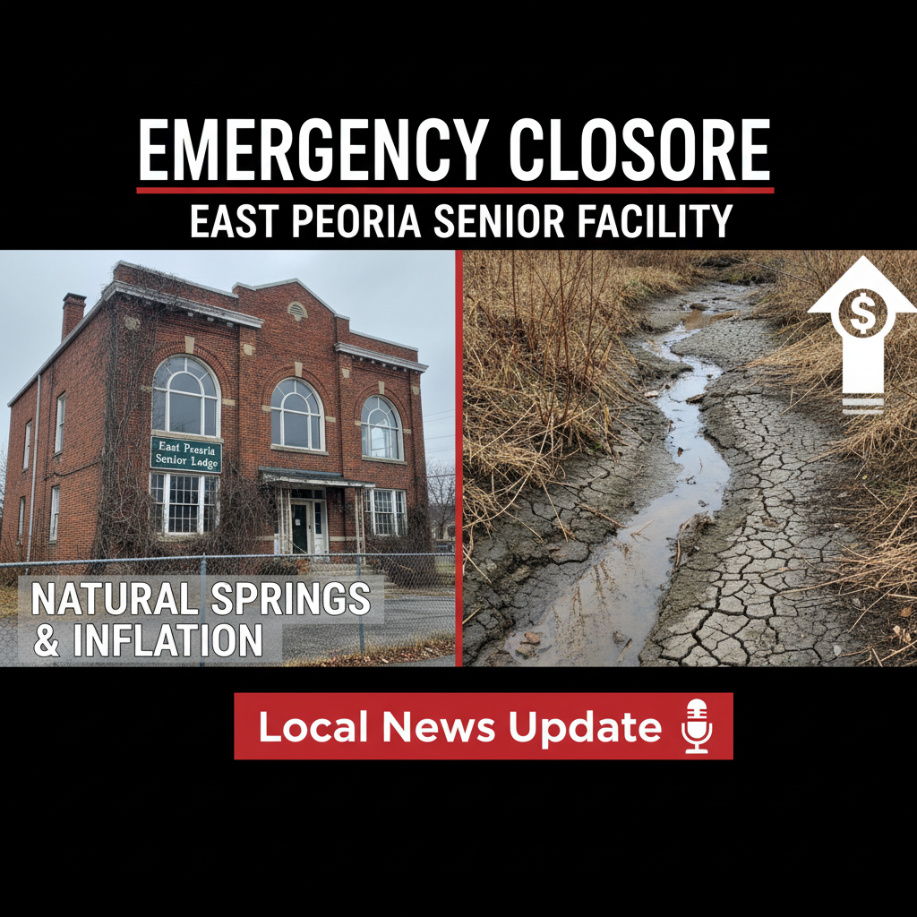 Natural Springs and Inflation Force Closure of East Peoria Senior Facility