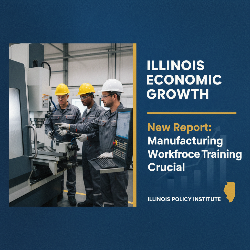 New Report Identifies Manufacturing Workforce Training as Crucial for Illinois Economic Growth