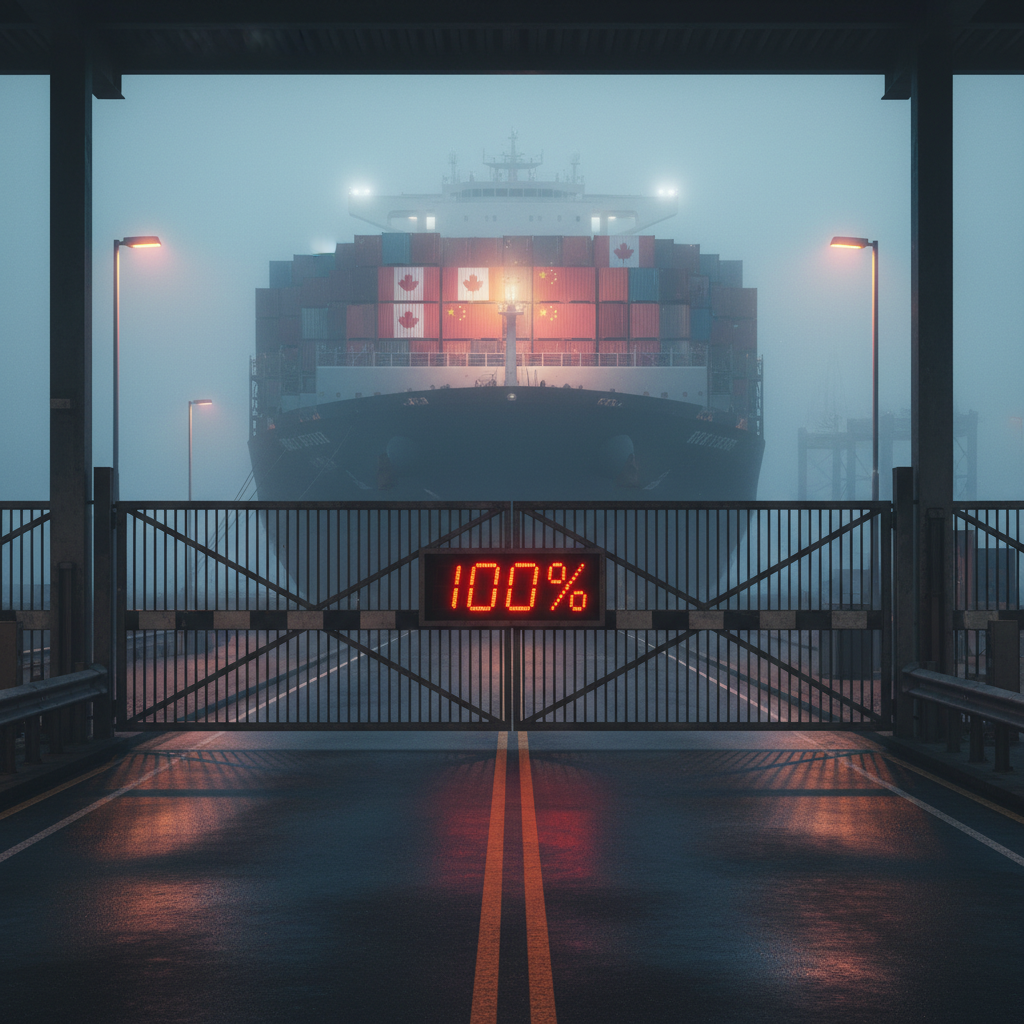 President Trump Threatens Total Tariffs on Canada Following Beijing Trade Agreement