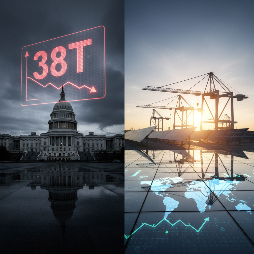 Record US Debt and German Recovery Signal Major Shifts in Global Economic Landscape