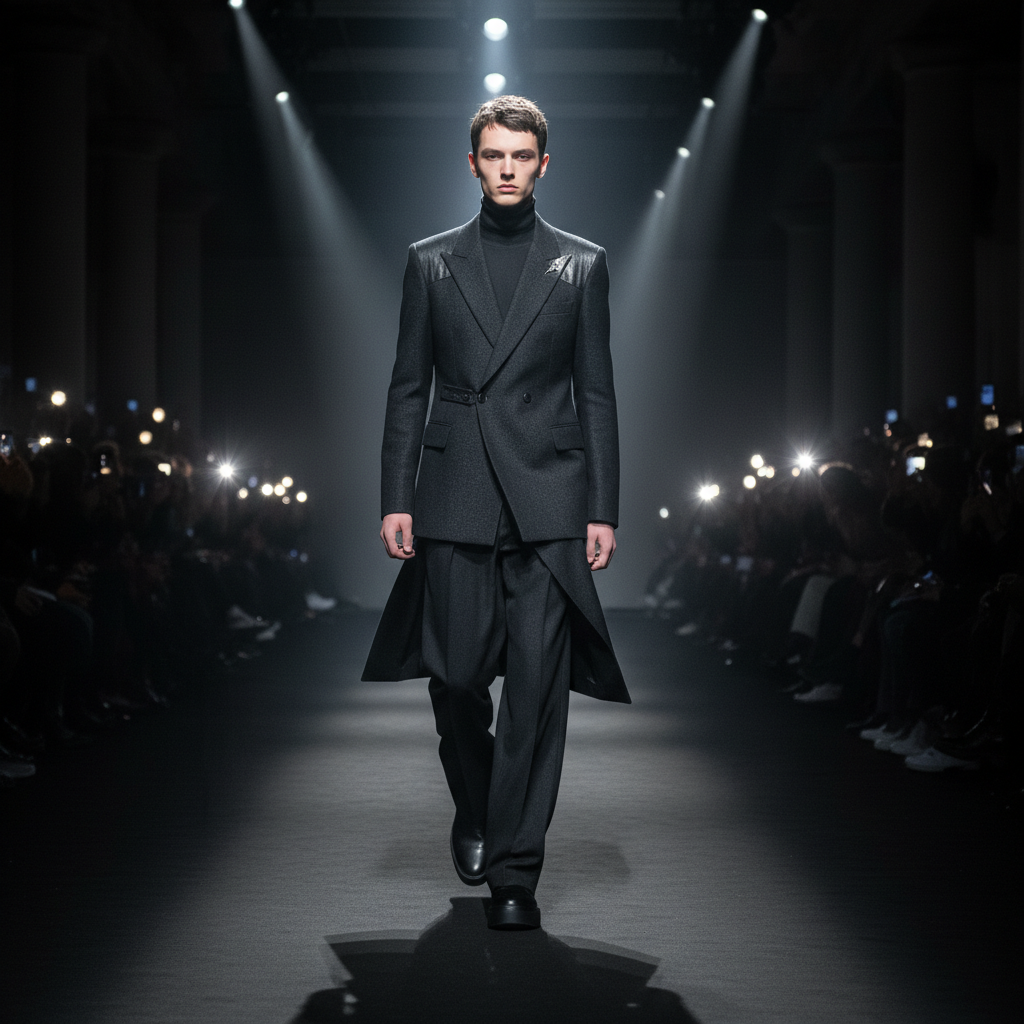 Romeo Beckham Walks Paris Runway Amid Deepening Family Rift and Allegations