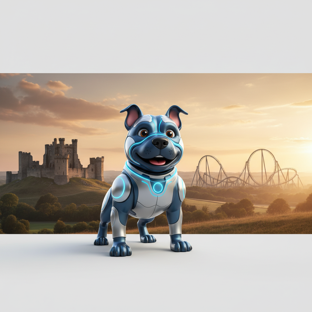 Staffordshire Unveils Digital Bull Terrier Mascot to Boost Two Billion Pound Tourism Economy