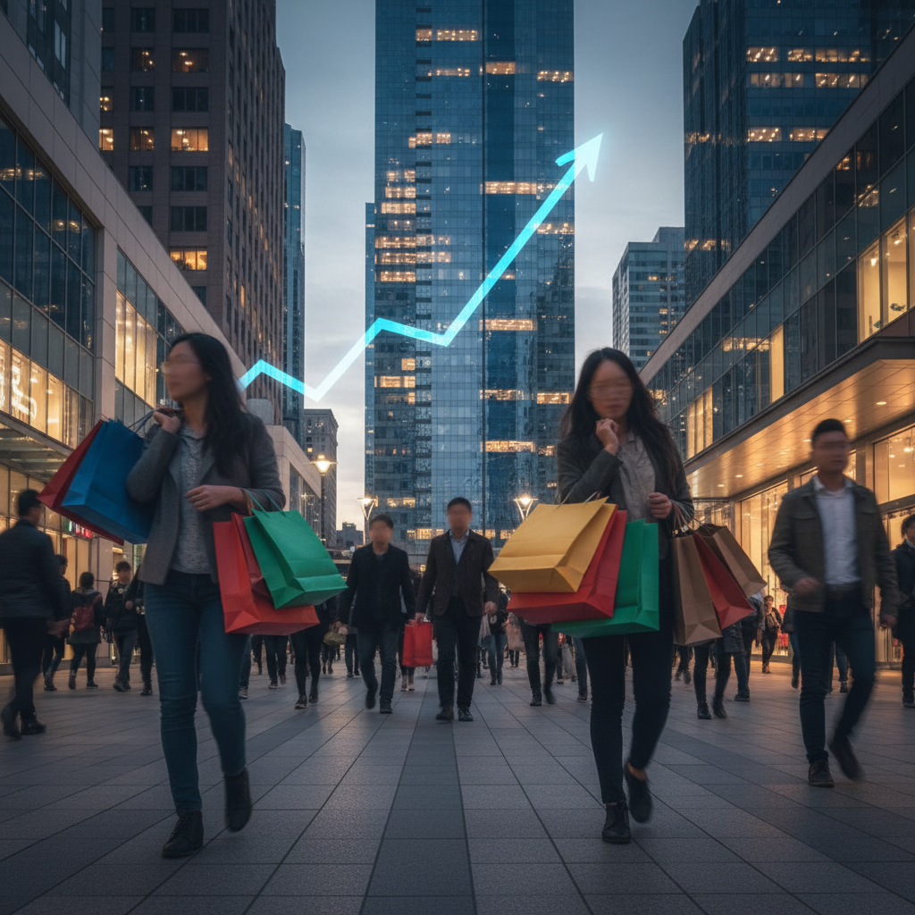 Strong Consumer Spending Propels US Economy to Fastest Growth Rate in Two Years
