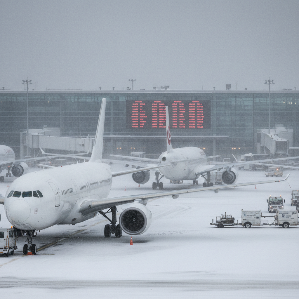 Winter Storm Fern Grounds 11,000 Flights and Traps Millions Across 40 States