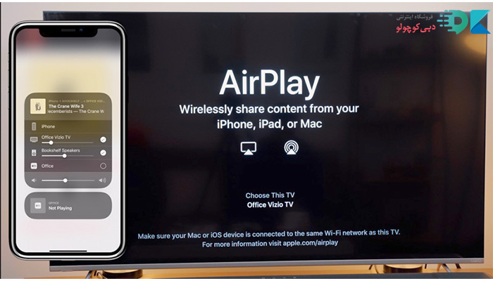 چگونگی تغییر تنظیمات AirPlay 2 در تلویزیون